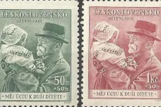 Dívka ze známky s Masarykem zavzpomínala na vznik ikonické fotografie