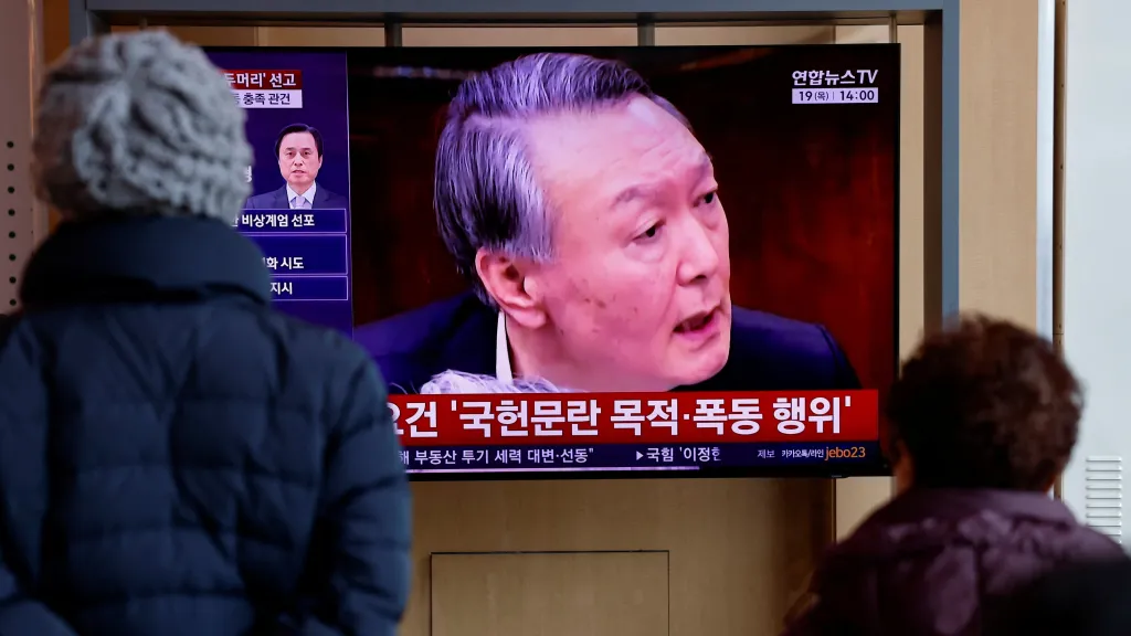 Proces s jihokorejským exprezidentem Jun Sok-jolem