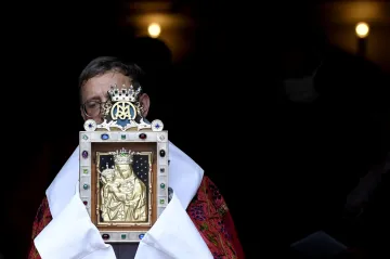 Prahou prošlo procesí s palladiem, otevřelo svatováclavskou slavnost