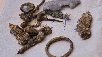 Archeologové provádí výzkum v bývalém koncentračním táboře v Hodoníně u Kunštátu