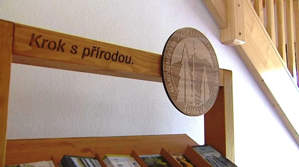Informační stojan NP Šumava