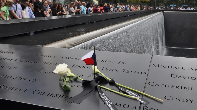 Miloš Zeman uctil památku obětí teroristického útoku z 11. září 2001