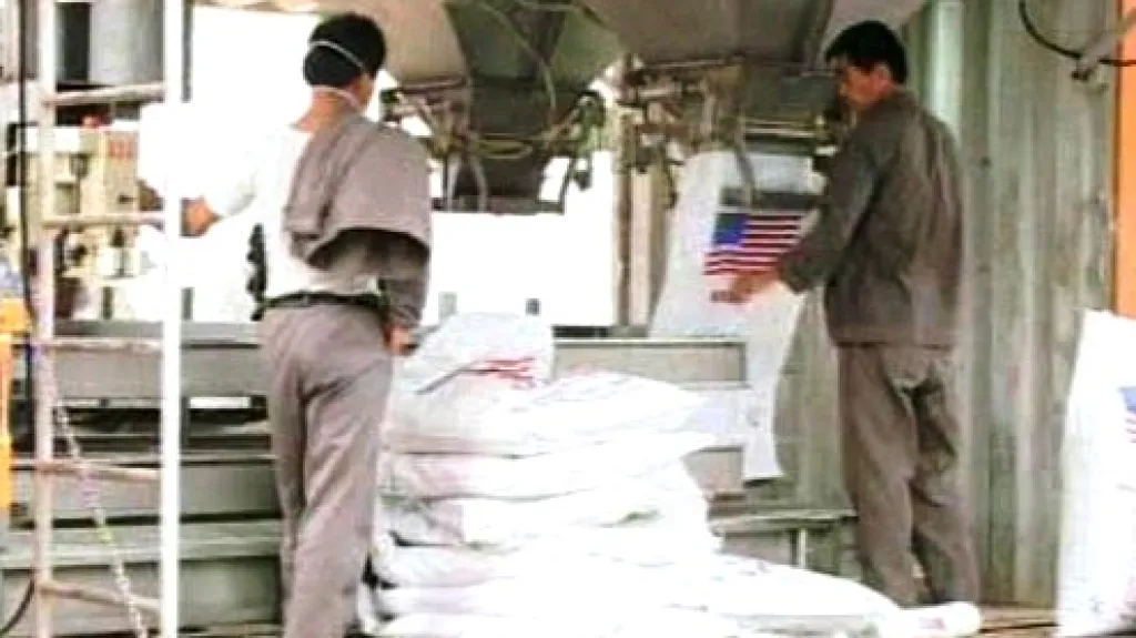 Americká potravinová pomoc pro KLDR