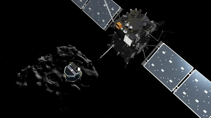 Přistání sondy Philae na kometě 67P/Churyumov-Gerasimenko