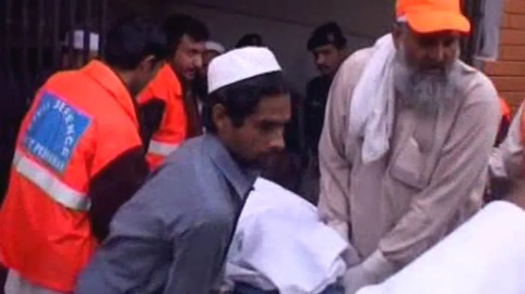 Sebevražedný útok v Pákistánu