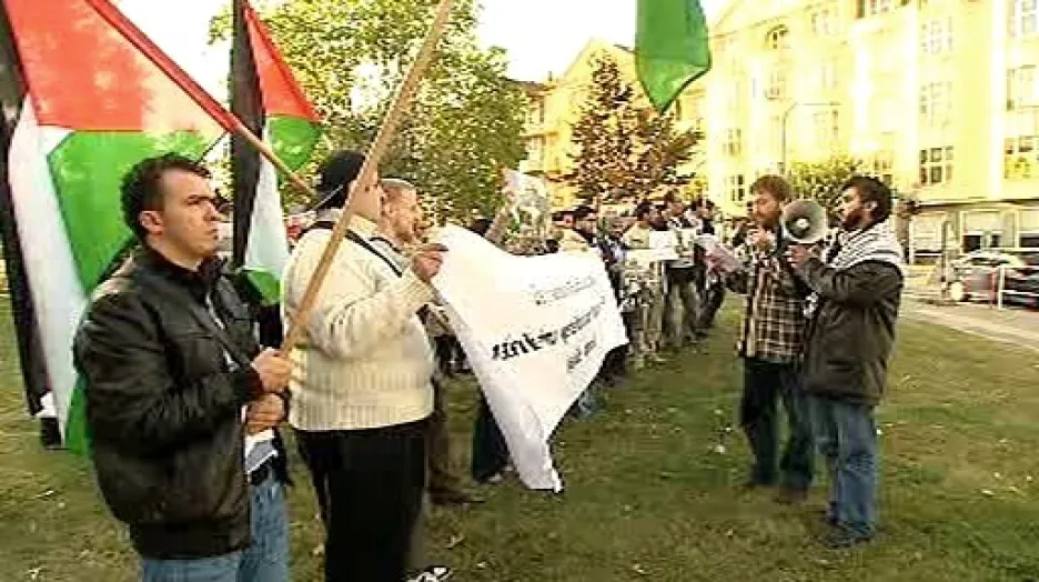Palestinský protest