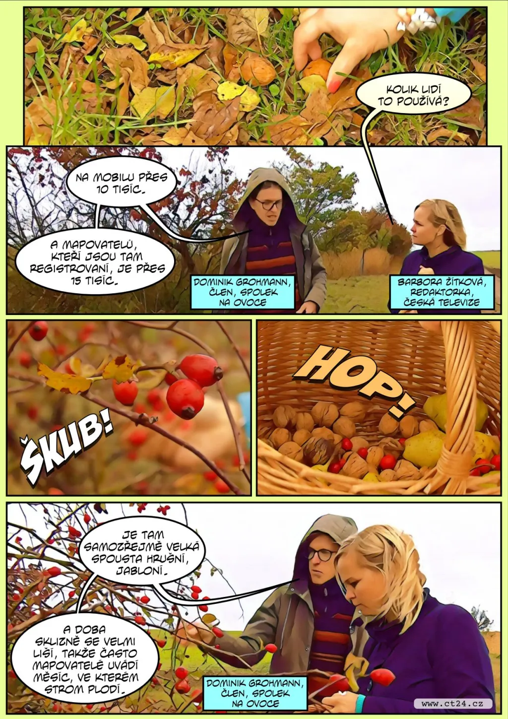 Přelomová aplikace. Ukáže vám, kde si můžete legálně natrhat ovoce