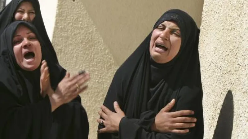 Sestry dvou obětí iráckého volebního násilí