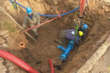 Staré vodovodní potrubí je v mrazech náchylnější k praskání