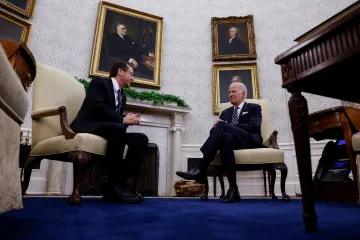 Izraelský prezident Herzog jednal s Bidenem o Íránu i sporné justiční reformě