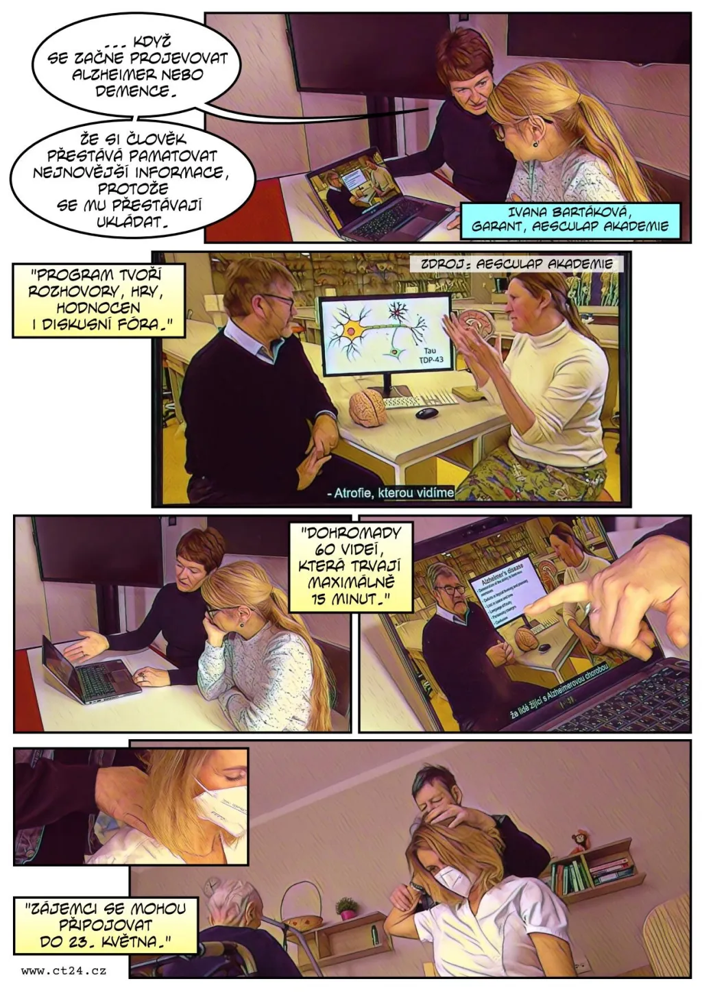 Jak pochopit demenci, ukáže nový kurz