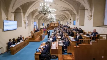 Schůze Senátu, snímek z 26. listopadu 2025