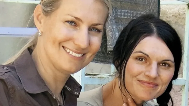 Markéta Kutilová a Lenka Klicperová