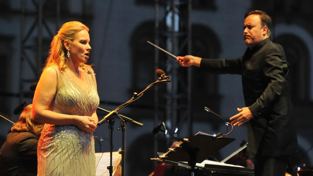 Elina Garanča s manželem Karlem Markem Chochinem