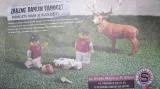 Reklama na zápas Sparta - Kodaň
