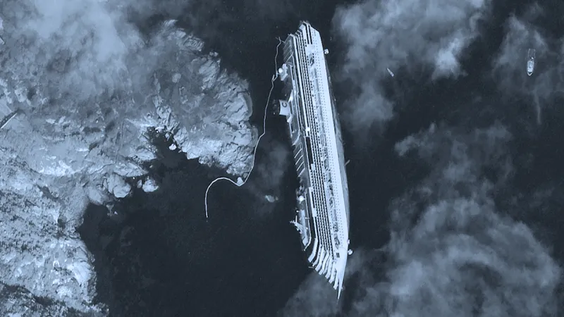 Ztroskotaná italská loď