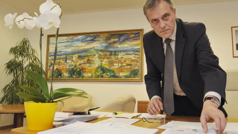 Olomoucký hejtman Jiří Rozbořil (ČSSD)