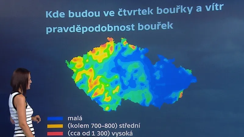 Předpověď bouřek