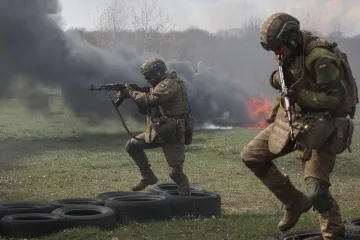 Kvůli odvodům do armády propukly potyčky v ukrajinském městě