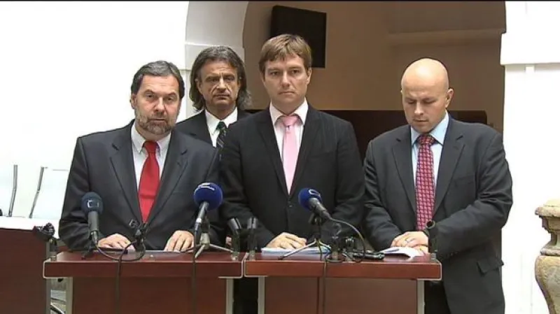 Tisková konference Věcí veřejných