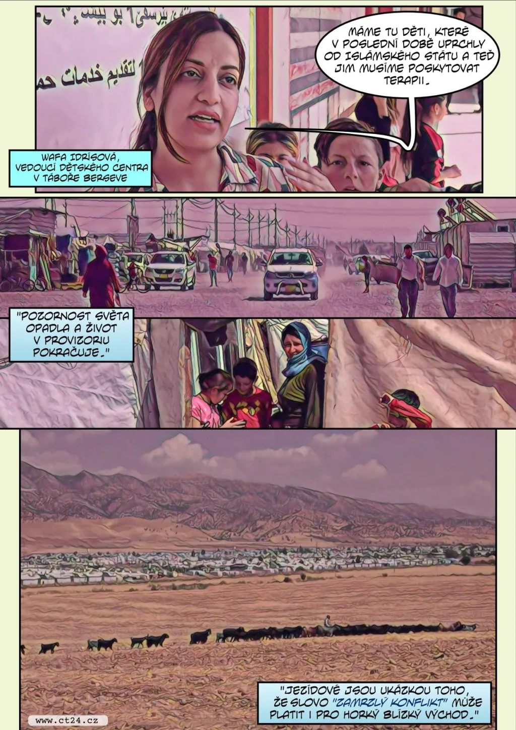 Jezídové se nemají kam vrátit