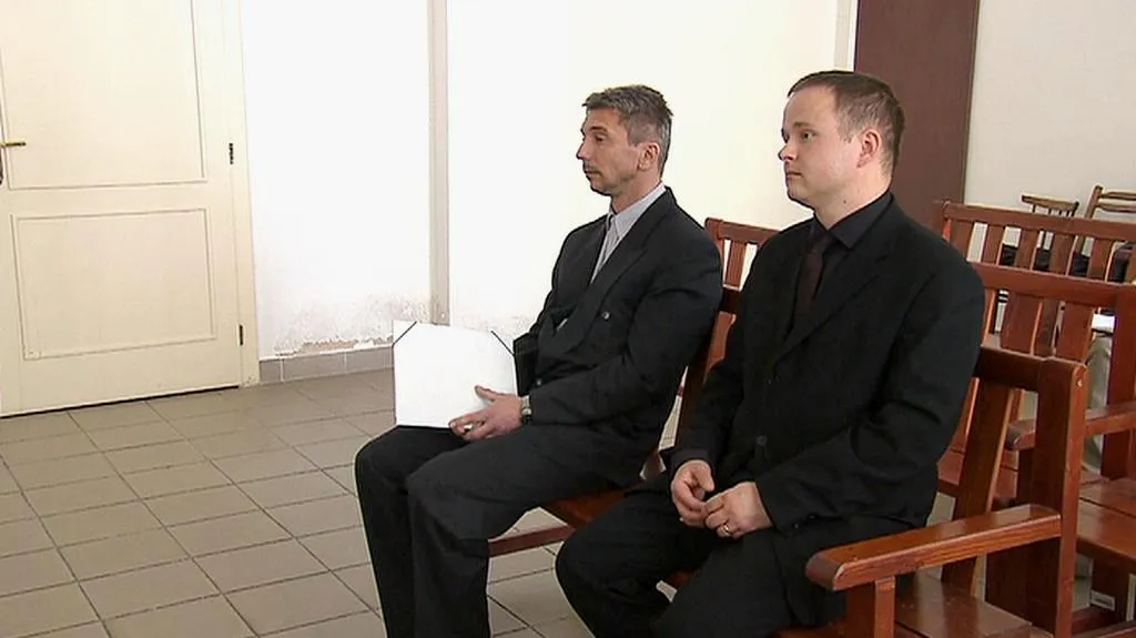 Josef Šlechta a Jiří Zeronik u soudu