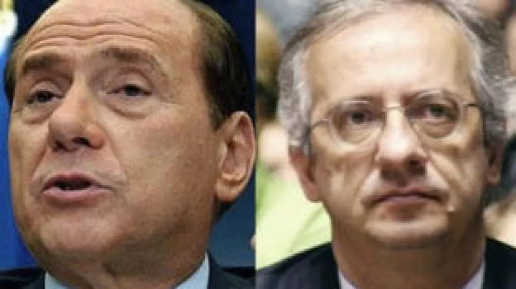 Silvio Berlusconi a Walter Veltroni
