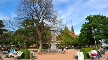 Mezi nejoblíbenější místa v Brně patří Denisovy sady