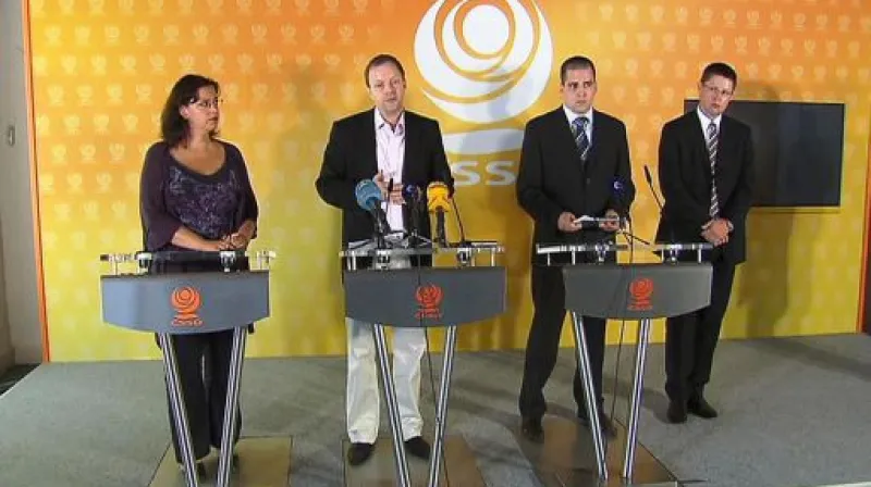 Tisková konference ČSSD