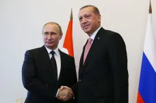 Putin slíbil Erdoganovi konec sankcí. Státníci mluví o „nových turecko-ruských vztazích“