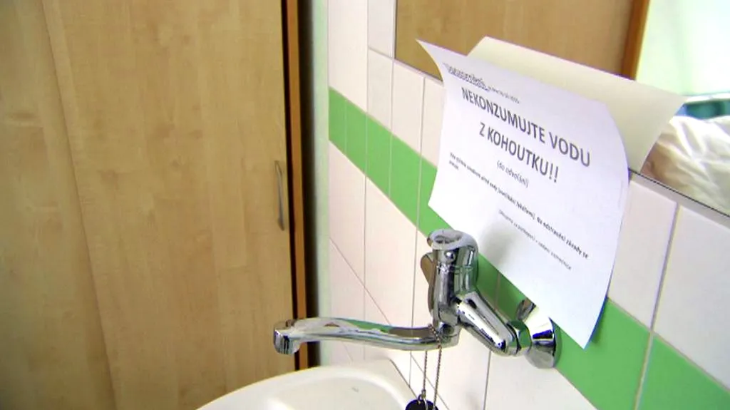 Havárie vody v prachatické nemocnici