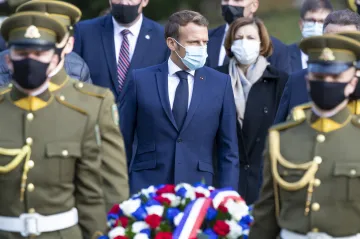 K podpoře Bělorusů udělám vše, řekl Macron. Zopakoval, že Lukašenka neuznává