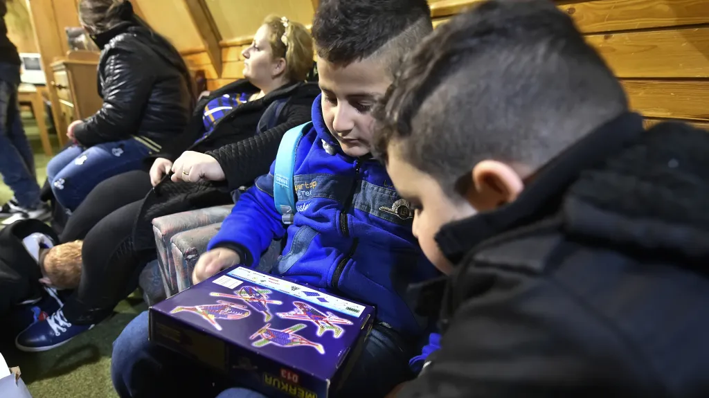 Křesťanští uprchlíci už před několika dny dorazili také na Vysočinu