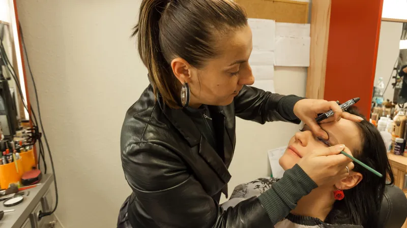 Maskérka Jana Debreczenyiová