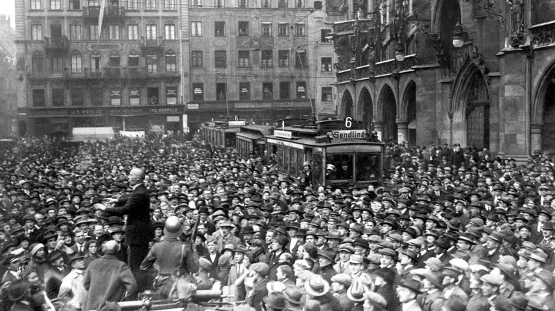 Mariánské náměstí v době pivního puče