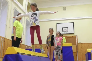 V Boskovicích rozjeli gymnastické cvičení pro nejmladší děti
