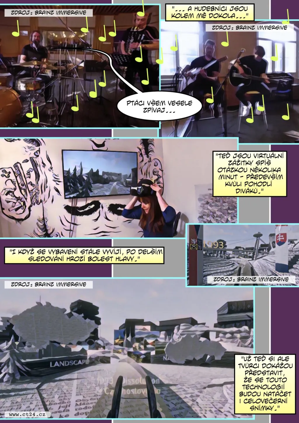 Moderní technologie ve filmu. Diváci se díky virtuální realitě stávají součástí příběhu