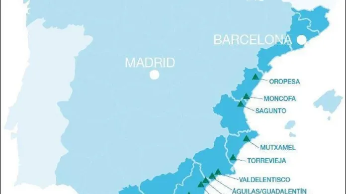 Desalinační zařízení ve Španělsku