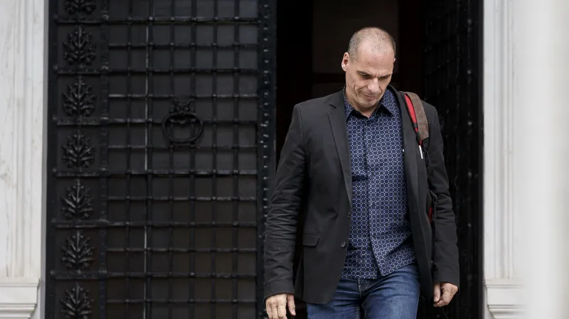 řecký ministr financí Janis Varufakis