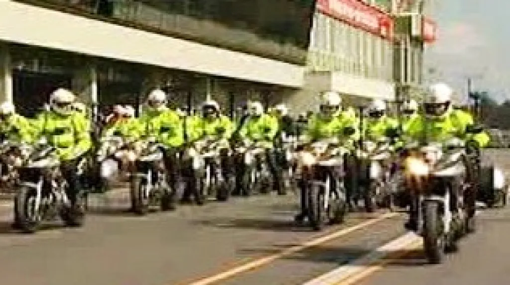 policejní motorky