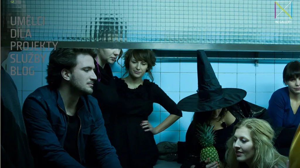 Webová stránka INI Gallery