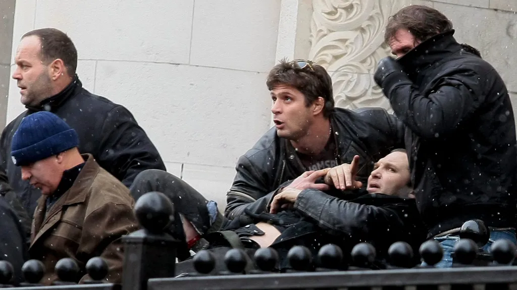 Postřelený Zlatomir Ivanov