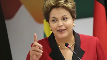 Brazilská prezidentka Dilmah Rousseffová