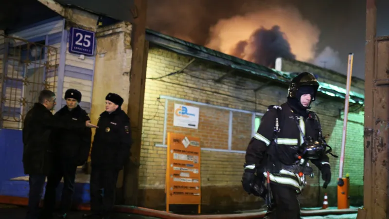 Budova se nacházela v ulici Stromynka v centru Moskvy