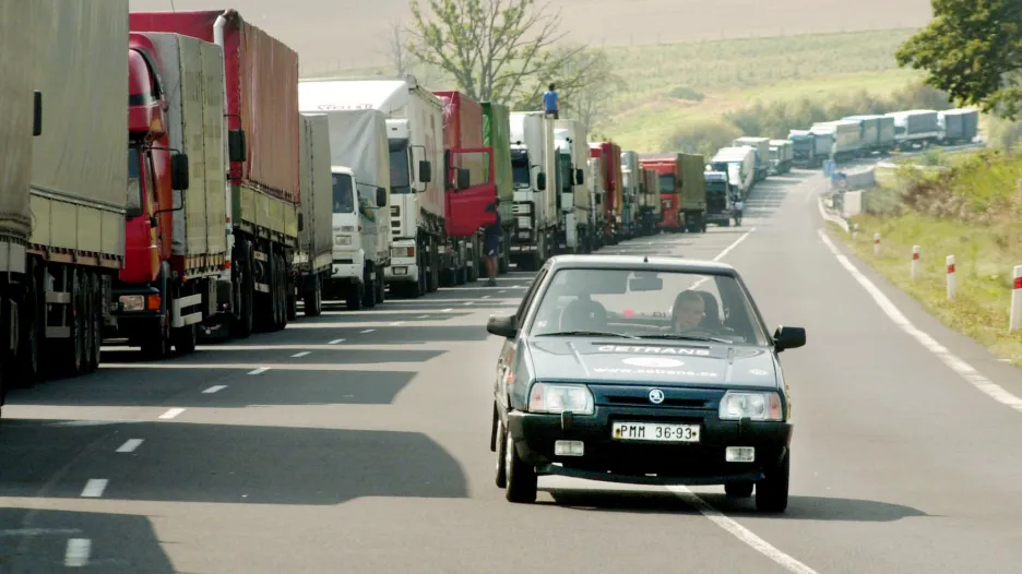 České hraniční přechody před vstupem do Schengenu