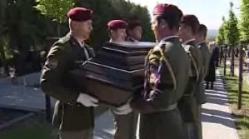 Pohřeb padlého vojáka