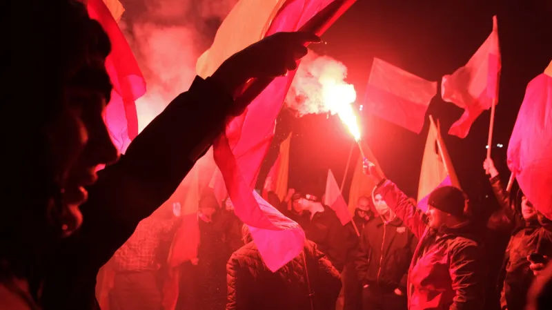 Demonstrace ve Varšavě