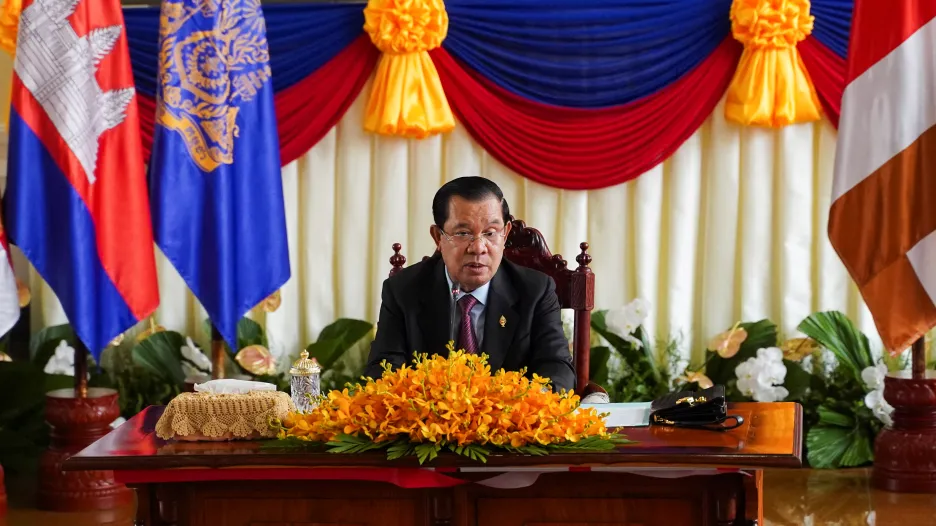 Kambodžský expremiér Hun Sen
