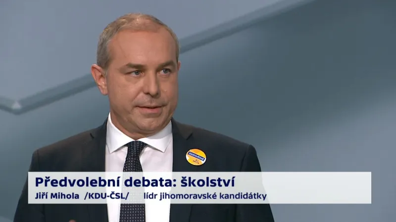 Mihola o prioritách ve školství