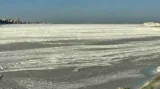 Zamrzlé moře v Rumunsku